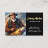 Carte De Visite Guide de pêche (Devant)