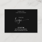 Carte De Visite Guide de service de gâteaux à plusieurs niveaux Él (Dos)