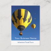 Carte De Visite Guide de voyage aventure (Devant)