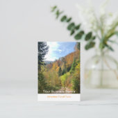 Carte De Visite Guide de voyage aventure (Debout devant)