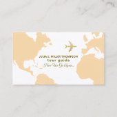 Carte De Visite Guide des visites (Devant)