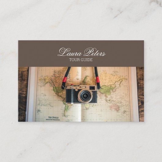 Carte De Visite Guide des visites (Devant)