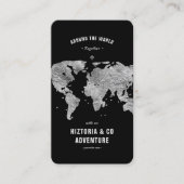 Carte De Visite Guide d'excursion des planificateurs de voyage Bla (Devant)