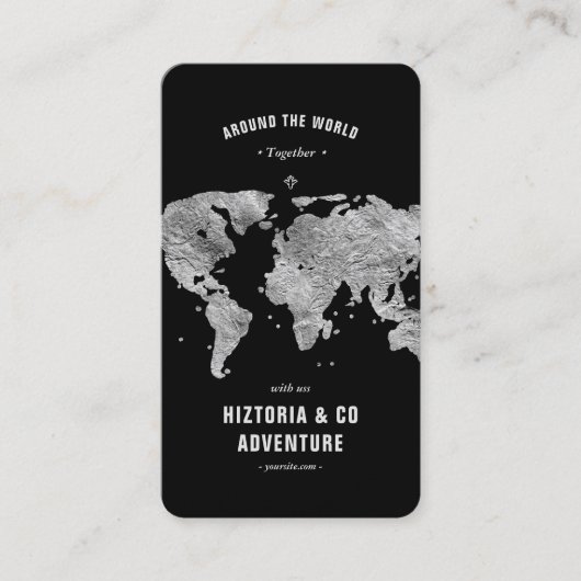 Carte De Visite Guide d'excursion des planificateurs de voyage Bla (Devant)