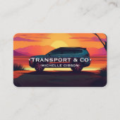 Carte De Visite Guide d'excursions pour le transport professionnel (Devant)