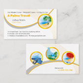 Carte De Visite Guide | Meilleures vacances (Devant / Derrière)