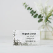 Carte De Visite Guide professionnel de la nature (Debout devant)
