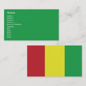 Carte De Visite Guinée - Entreprises (Devant / Derrière)