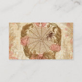 Carte De Visite Guirlande de fleur d'araignée (Dos)