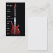 Carte De Visite guitar3 (Devant / Derrière)