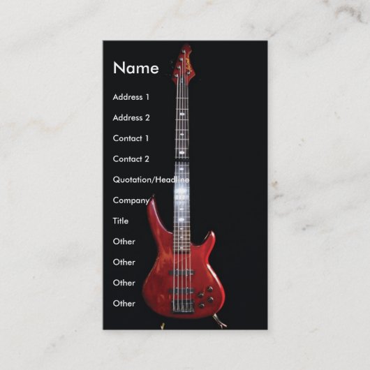Carte De Visite guitar3 (Devant)