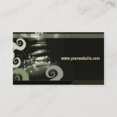 CARTE DE VISITE GUITAR "CamoGreens" (Dos)