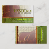 CARTE DE VISITE GUITAR "Forêt d'or" (Devant / Derrière)