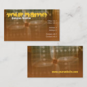 CARTE DE VISITE GUITAR "FRETS" (Devant / Derrière)