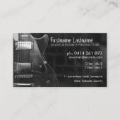 CARTE DE VISITE GUITAR "GREyAZ" (Devant)