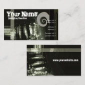 CARTE DE VISITE GUITAR "Grungee" (Devant / Derrière)