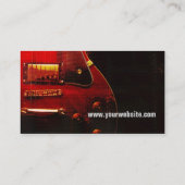 CARTE DE VISITE GUITAR "GrungeRed" (Dos)