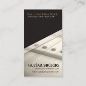 Carte de visite GUITAR LIGHT Verticale (Dos)