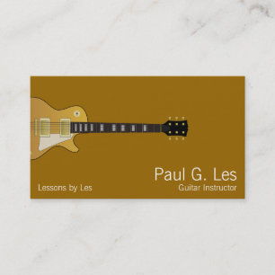 Carte De Visite Guitare