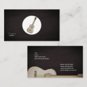 Carte De Visite Guitare (Devant / Derrière)