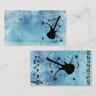 Carte de visite guitare