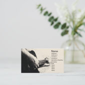 Carte De Visite Guitare (Debout devant)