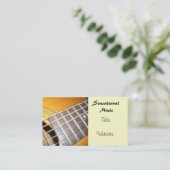 Carte De Visite Guitare acoustique (Debout devant)