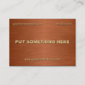 Carte De Visite Guitare acoustique (Dos)