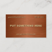 Carte De Visite Guitare acoustique (Devant)