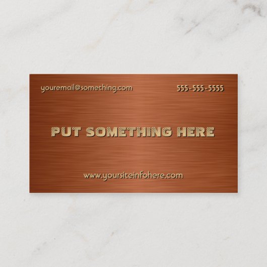 Carte De Visite Guitare acoustique (Devant)