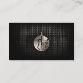 Carte De Visite Guitare acoustique rocailleuse (Dos)