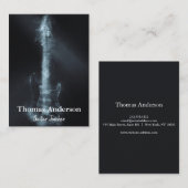 Carte De Visite Guitare d'instruments musicaux personnalisés profe (Devant / Derrière)