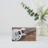 Carte De Visite Guitare électrique - Leçons (Debout devant)