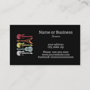 Carte De Visite Guitares