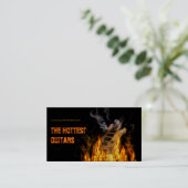 Carte De Visite Guitares chaudes 🔥 🎸 (Debout devant)