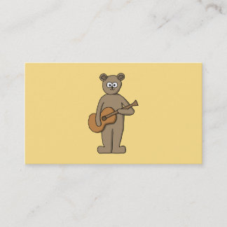 Carte De Visite Guitariste.
