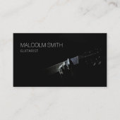 Carte De Visite Guitariste (Devant)