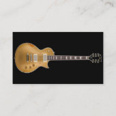 Carte De Visite Guitariste (Dos)