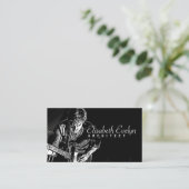 Carte De Visite guitariste man music r565g (Debout devant)