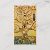 Carte De Visite Gustav Klimt Arbre de vie Art Nouveau (Dos)