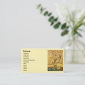 Carte De Visite Gustav Klimt Arbre de vie Art Nouveau (Debout devant)