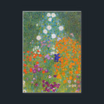 Carte De Visite Gustav Klimt : Jardin d'agrément<br><div class="desc">Un beau carte de visite classique comportant un jardin d'agrément coloré,  peint par le peintre symboliste autrichien Gustav Klimt.</div>