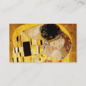 Carte De Visite Gustav Klimt La Peinture Classique Du Kiss (Dos)
