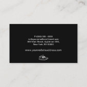 Carte De Visite Gym Sport Basket Chaussures blanches (Dos)