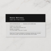 Carte de visite, Gym Training photo personnalisabl (Devant)