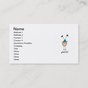 Carte De Visite Gymnaste faisant des handstands