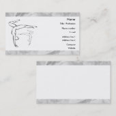 Carte De Visite Gymnastique 2 (Devant / Derrière)