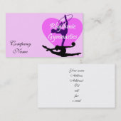 Carte De Visite Gymnastique rythmique (Devant / Derrière)