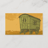 Carte De Visite Gypsy caravan (Dos)