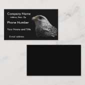 Carte De Visite Gyrfalcon arctique (Devant / Derrière)